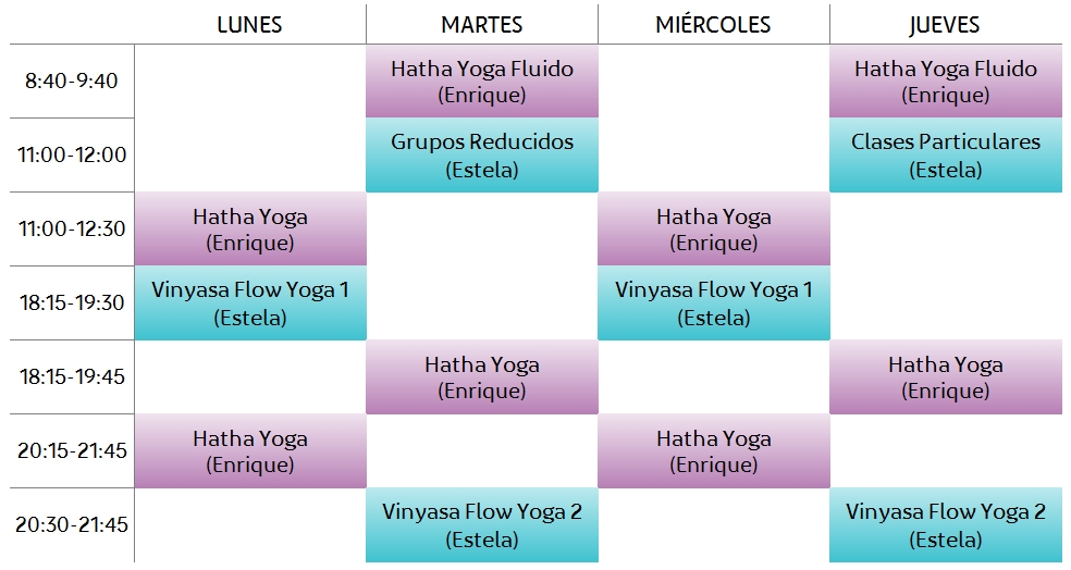 Horario de Clases